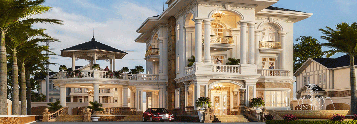 Thi c&ocirc;ng nội thất biệt thự