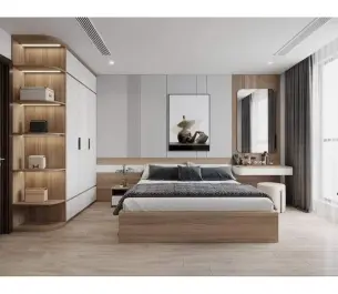 thi c&ocirc;ng nội thất căn hộ 2 ph&ograve;ng ngủ tiện nghi Quận 12