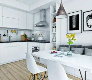 Xu Hướng Thiết Kế V&agrave; Thi C&ocirc;ng Nội Thất Bếp Hot Nhất Năm 2025