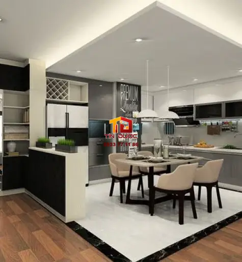 Thiết kế nội thất nh&agrave; bếp