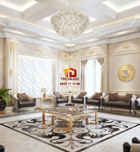 Thi c&ocirc;ng nội thất biệt thự