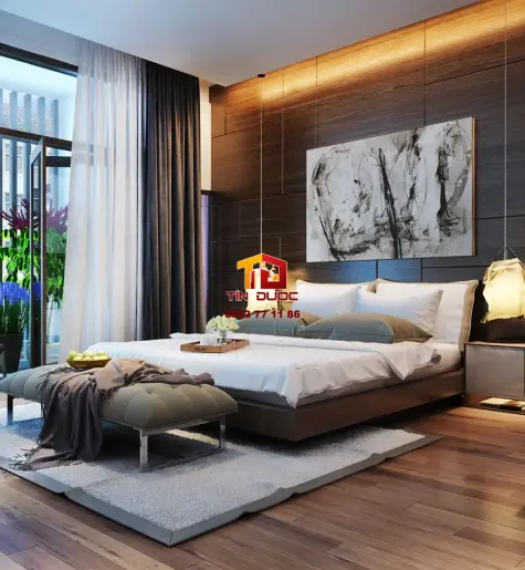 Thi c&ocirc;ng nội thất ph&ograve;ng ngủ