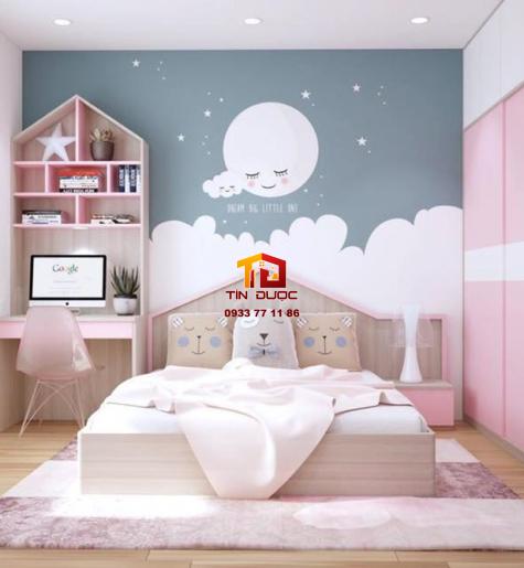 Thi c&ocirc;ng nội thất ph&ograve;ng trẻ em