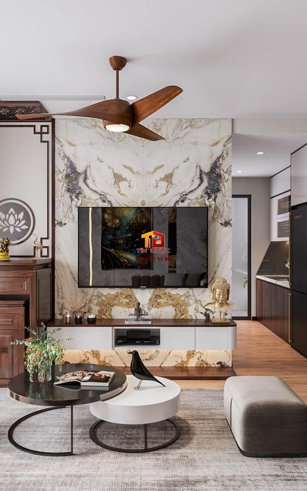 Thiết Kế, Thi C&ocirc;ng Nội Thất Chung Cư Ho&agrave;ng Anh Gold House