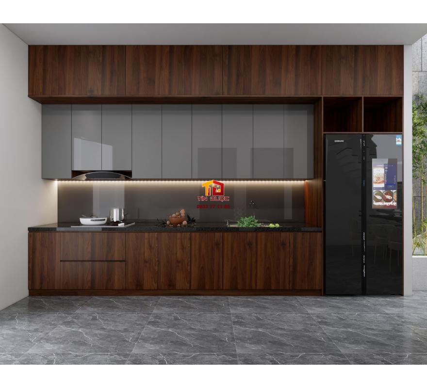 Tủ bếp MDF Chất Lượng Vượt Trội Cho Căn Bếp Hiện Đại- TBM070